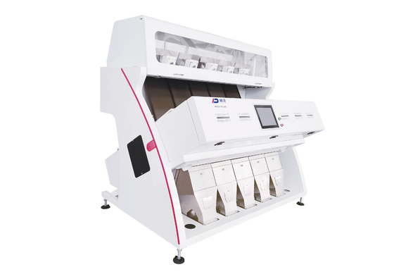CCD RGB ऑप्टिकल व्हाइट बीन ग्रेन सॉर्टर 5 च्यूट 320 चैनल