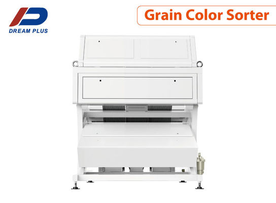 इंटेलिजेंट 1 - 2t/H क्षमता ग्रेन कलर सॉर्टिंग मशीन 3 च्यूट 192 चैनल