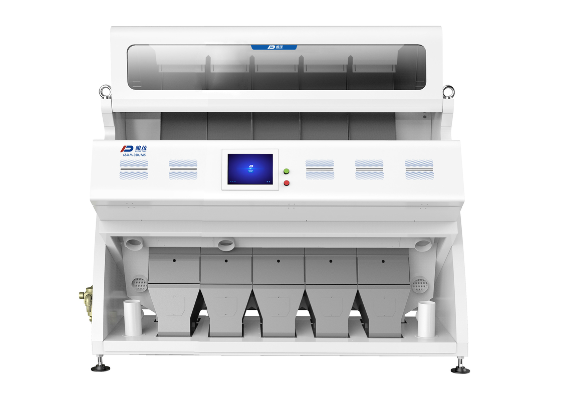 1.5 - 3 T/H नट्स कलर सॉर्टर TOSHIBA कैमरा सेंसर और एलईडी लाइट के साथ