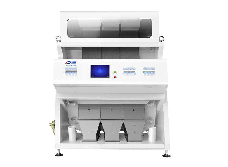 3 Chute Rice Color Sorter Machine For Glass And Plastic Sorting
