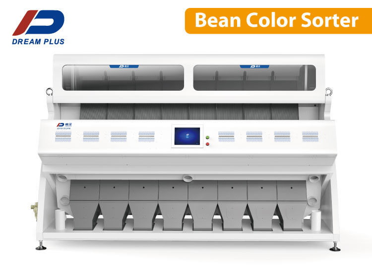 प्रिसिजन ऑप्टिकल ग्रेन बीन कलर सॉर्टर 220v 8 च्यूट्स