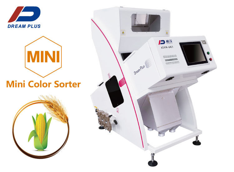 गेहूं जई जौ मक्का छँटाई के लिए OEM मिनी अनाज रंग सॉर्टर मशीन